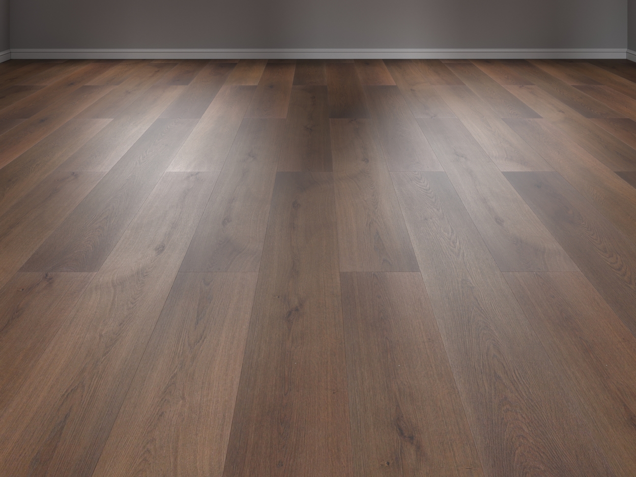 Кварцвиниловый SPC ламинат Vinilam Vinipol Дуб Бравон 8811-EIR 1220×228×6 фото в интерьере