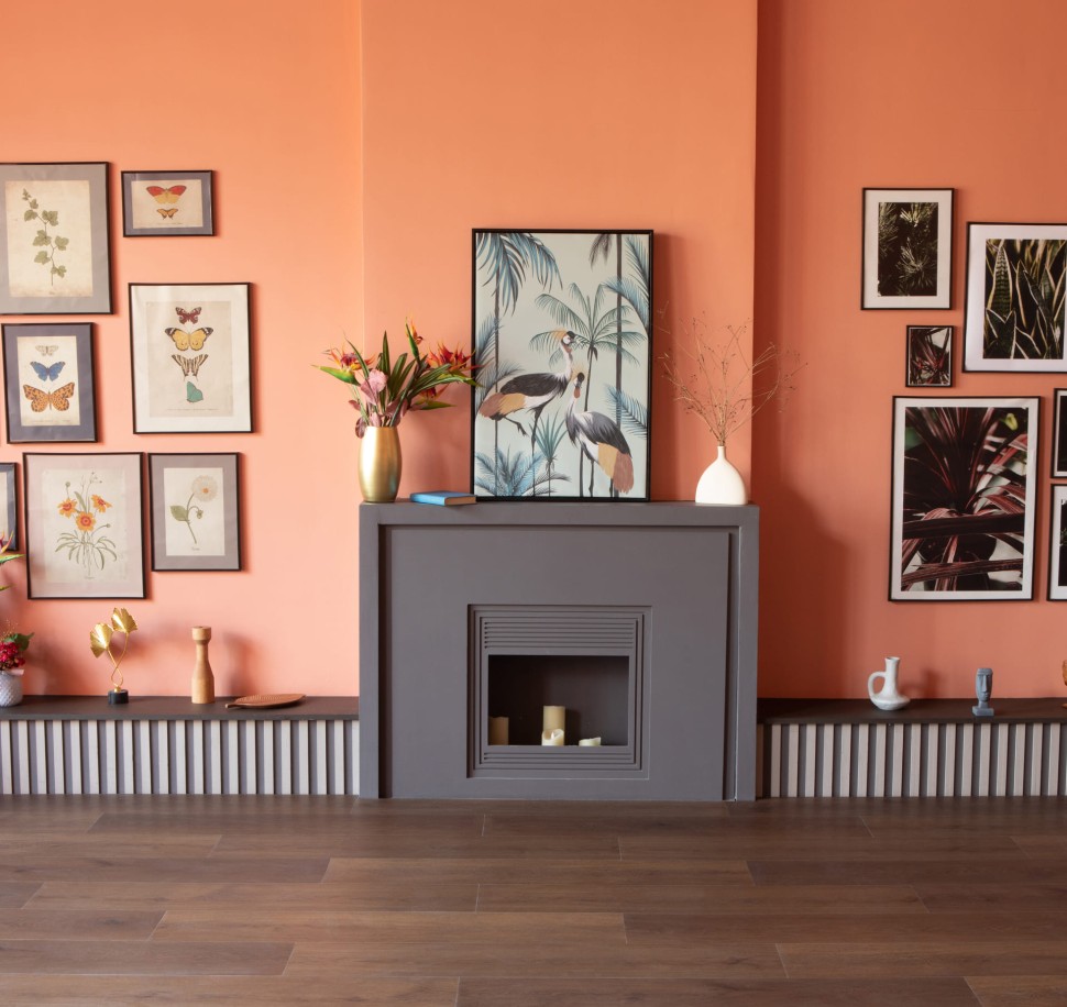 Кварцвиниловый SPC ламинат Vinilam Vinipol Дуб Бравон 8811-EIR 1220×228×6 фото в интерьере