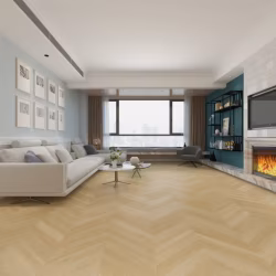 Кварцвиниловая плитка Damy Floor клеевая Chevron LVT Тюильри DF03-Ch-LVT французская елка 600×127×2,5