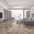 Кварцвиниловая плитка Damy Floor клеевая Chevron LVT Сен-Жермен DF05-Ch-LVT французская елка 600×127×2,5 фото в интерьере