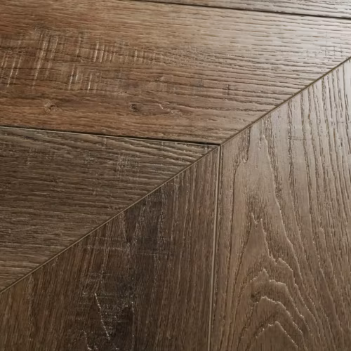 Кварцвиниловая плитка Damy Floor клеевая Chevron LVT Амбуаз DF06-Ch-LVT французская елка 600×127×2,5