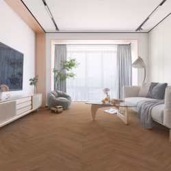 Кварцвиниловая плитка Damy Floor клеевая Chevron LVT Блуа DF08-Ch-LVT французская елка 600×127×2,5