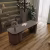 Кварцвиниловый SPC ламинат Cronafloor Radical Chic Илма RC008 1200×180×5 фото в интерьере