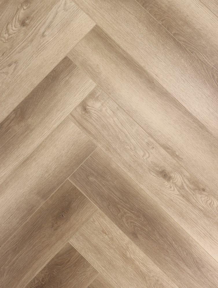 Кварцвиниловый SPC ламинат Cronafloor Herringbone 2.0 Дуб Лимож H020 венгерская елка 640×128×4,5