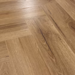 Кварцвиниловый SPC ламинат Cronafloor Herringbone 2.0 Дуб Лион H012 венгерская елка 640×128×4,5