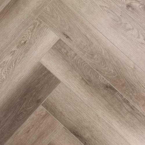 Кварцвиниловый SPC ламинат Cronafloor Herringbone 2.0 Дуб Руан H021 венгерская елка 640×128×4,5