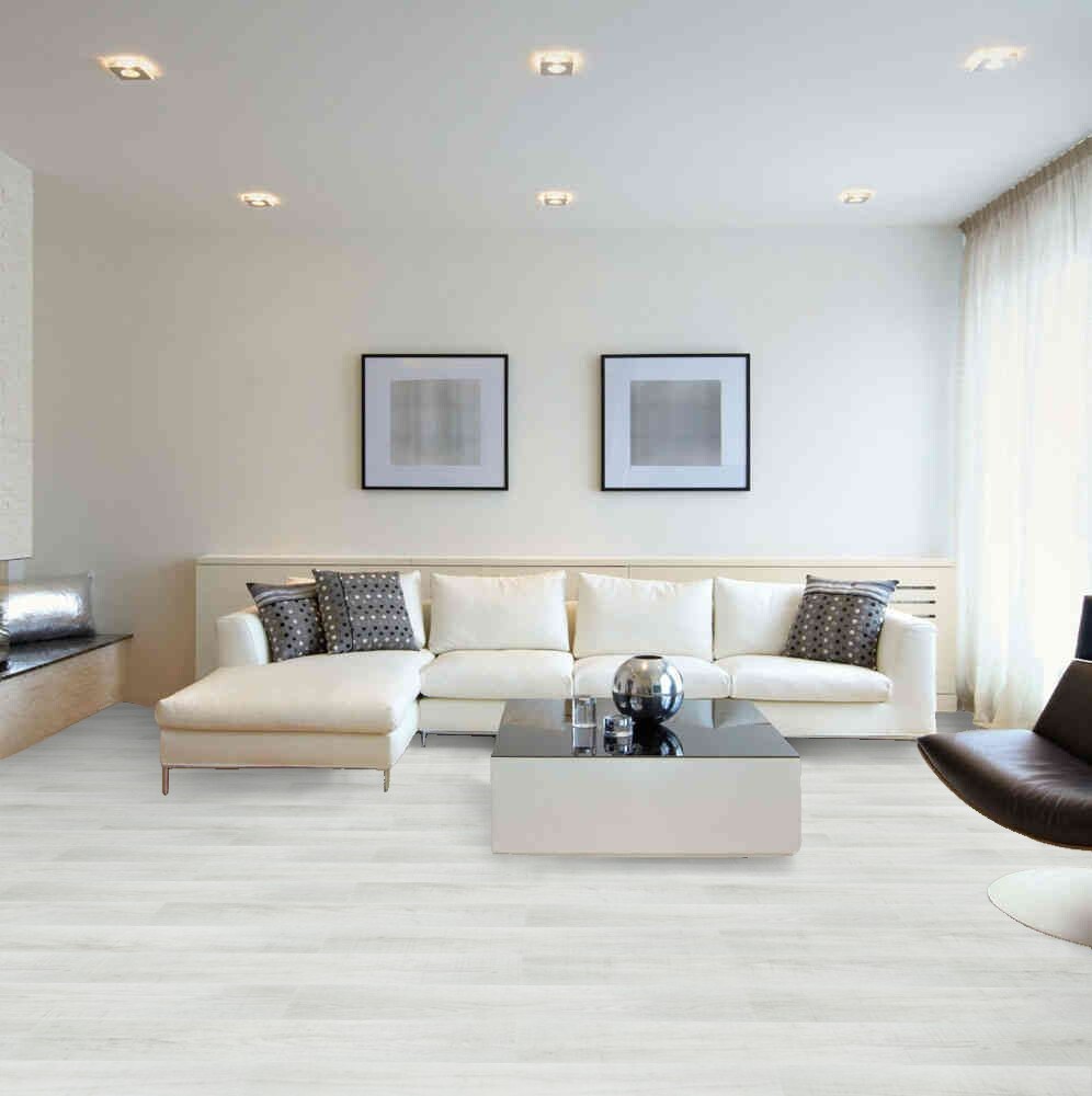 Кварцвиниловая плитка Bonkeel клеевая Discostar Diter 914,4×152,4×2,1 фото в интерьере