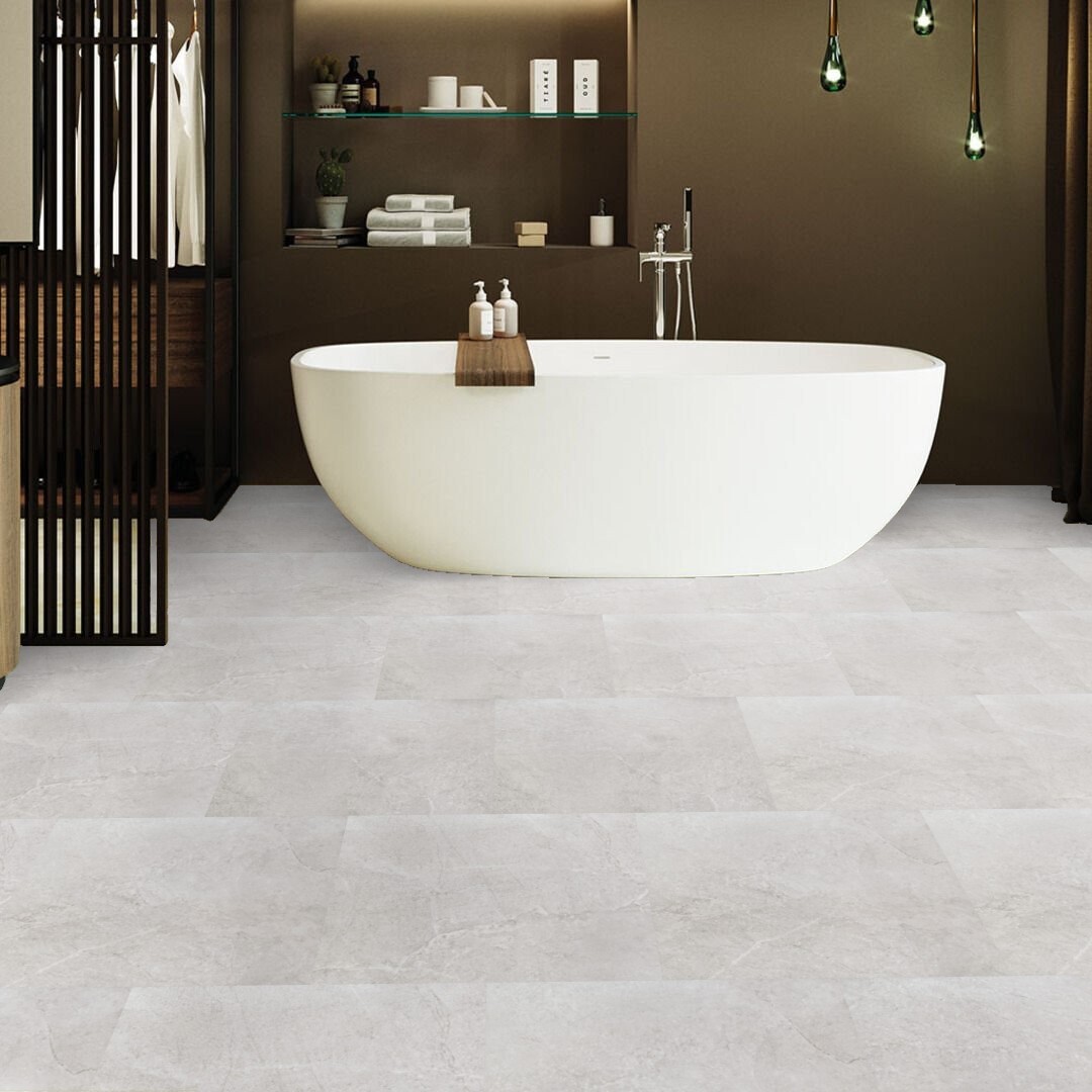 Кварцвиниловая плитка Bonkeel клеевая Discostar Boney 457,2×457,2×2,1 фото в интерьере