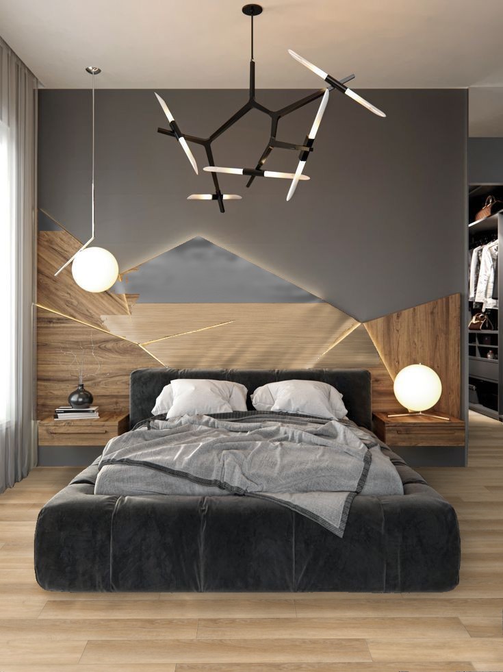 Кварцвиниловая плитка Bonkeel клеевая Rockstar Victor 914,4×152,4×3 фото в интерьере