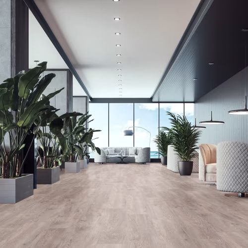 Кварцвиниловый SPC ламинат Bonkeel Style Дуб Гарднер 1200×125×4
