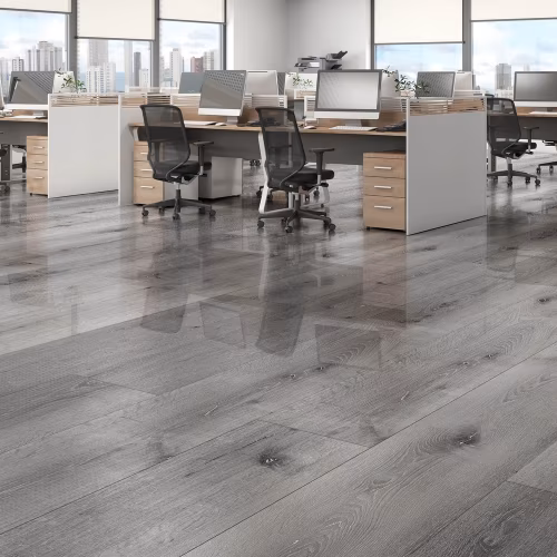 Кварцвиниловый SPC ламинат Bonkeel Style Дуб Чесил 1200×125×4