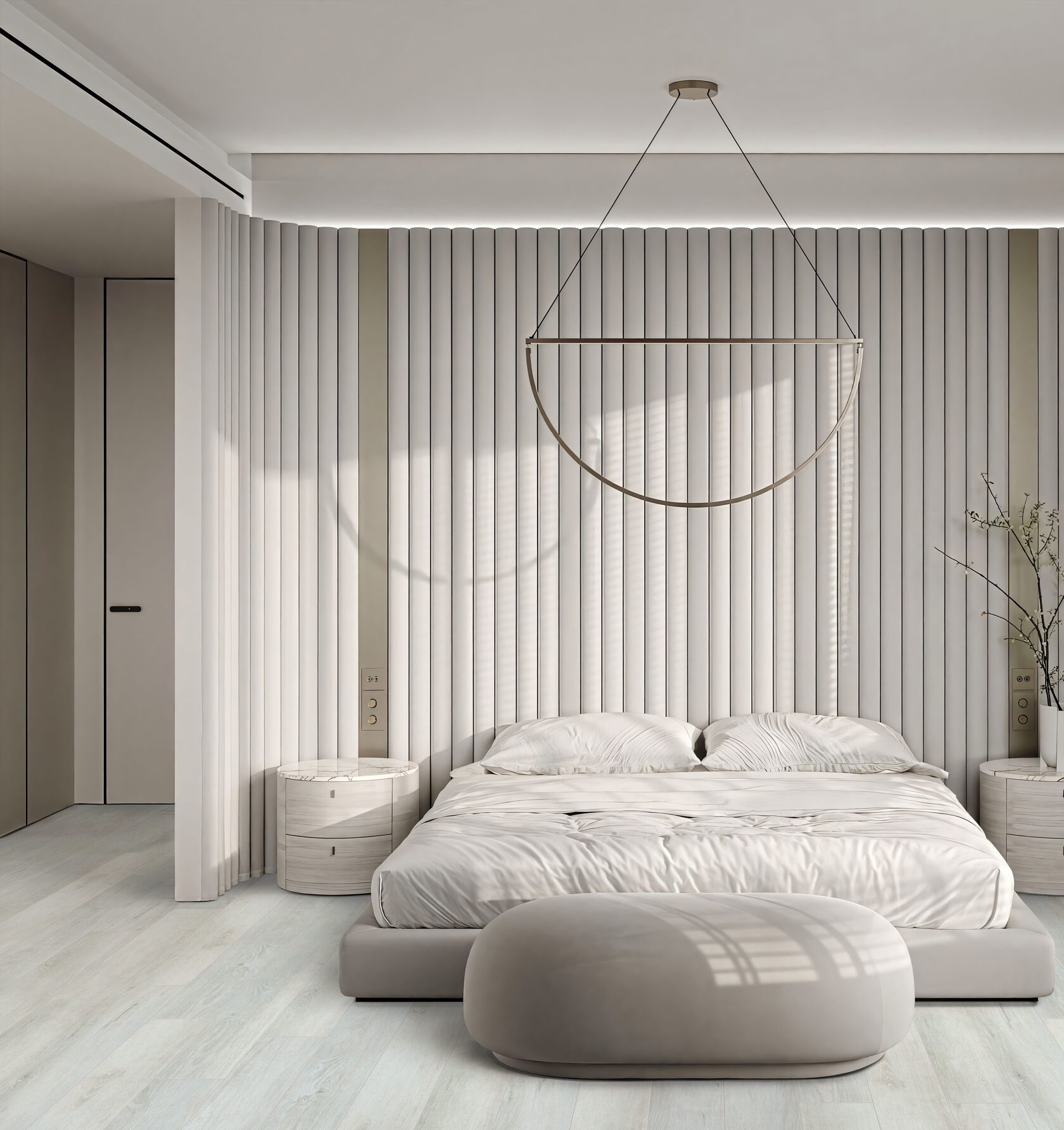 Кварцвиниловый SPC ламинат Bonkeel Line New 140 1200×150×4 фото в интерьере