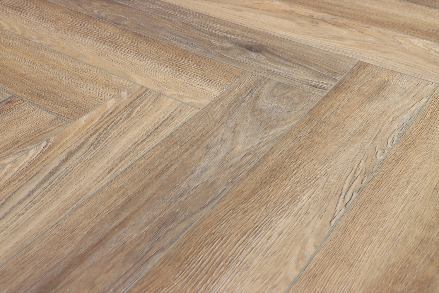 Кварцвиниловый SPC ламинат Bonkeel Style HB Дуб Бонди венгерская елка 640×128×4 фото в интерьере