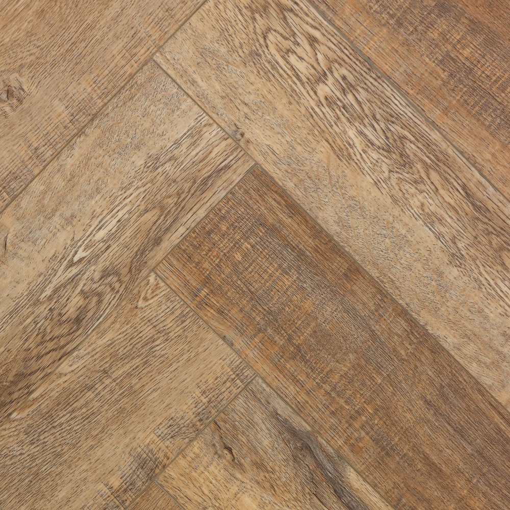 Кварцвиниловый SPC ламинат Bonkeel Style HB Дуб Махо венгерская елка 640×128×4