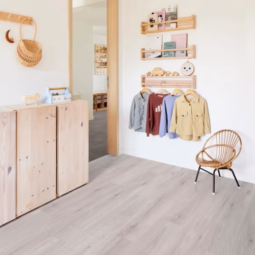 Кварцвиниловый SPC ламинат Adelar Eterna Acoustic Chapman Oak 05221 400087489 1220×181×6