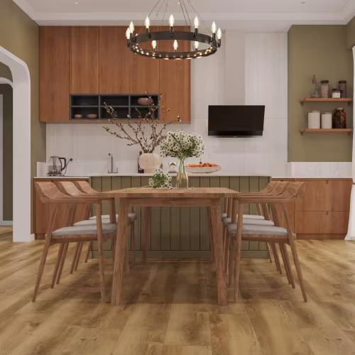 Кварцвиниловый SPC ламинат Alpine Floor Premium 12 Дуб Дюна ECO 24-6 1524×228×12