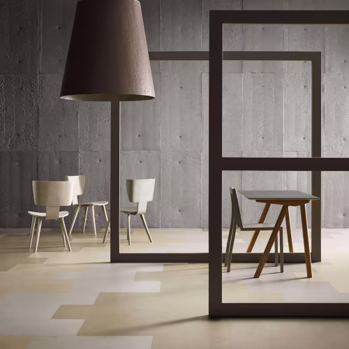 Мармолеум Forbo Modular Marble Concrete t3136 500×500×2,5