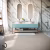 Кварцвиниловая плитка Invictus клеевая Maximus Tile Concrete Crush Smoke 610×305×2,5 фото в интерьере