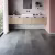 Кварцвиниловая плитка Invictus клеевая Maximus Tile Groovy Granite Lava 610×305×2,5 фото в интерьере