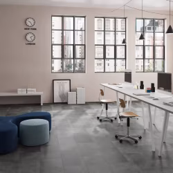 Кварцвиниловая плитка Invictus клеевая Maximus Tile Groovy Granite Steel 610×305×2,5