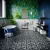 Кварцвиниловая плитка Invictus клеевая Maximus Tile Victorian Deco Charcoal 229×229×2,5 фото в интерьере