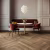 Кварцвиниловый SPC ламинат Invictus Maximus Herringbone Highland Oak Roasted венгерская елка 743×145×5 фото в интерьере