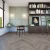 Кварцвиниловый SPC ламинат Invictus Maximus Herringbone River Oak Trout венгерская елка 743×145×5 фото в интерьере