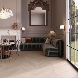Кварцвиниловая плитка Invictus клеевая Maximus Herringbone Divine Oak Pure венгерская елка 749×150×2,5