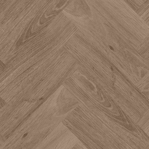 Кварцвиниловая плитка Invictus клеевая Maximus Herringbone Highland Oak Roasted венгерская елка 749×150×2,5