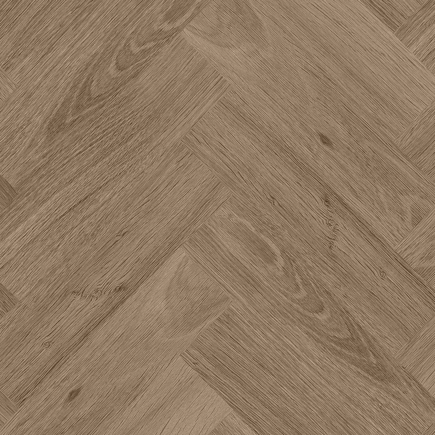 Кварцвиниловая плитка Invictus клеевая Maximus Herringbone Highland Oak Roasted венгерская елка 749×150×2,5