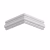 Молдинг Ultrawood White U 0002 p 2000×45×14