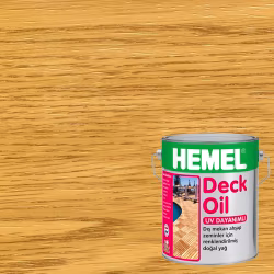 Масло для террас Hemel Deck Oil 3100Н Бесцветное матовое 0,675 л