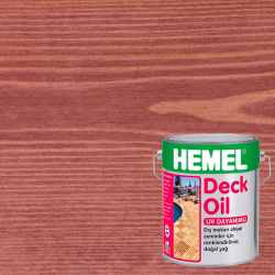 Масло для террас Hemel Deck Oil цвет 3116Н Красный сандал матовое 0,18 л