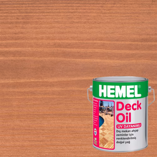 Масло для террас Hemel Deck Oil цвет 3113Н Бангкирай матовое 2,5 л