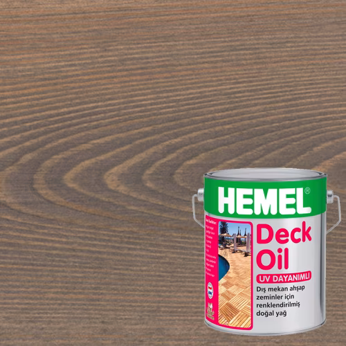 Масло для террас Hemel Deck Oil цвет 3118Н Галька матовое 2,5 л