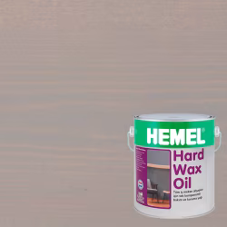 Масло с твердым воском для дерева Hemel Hardwax Oil цвет 3017Н Пепельный матовое 0,18 л