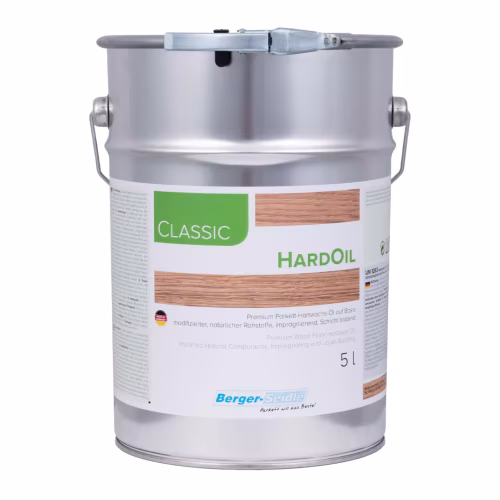 Масло с твердым воском для пола Berger-Seidle Classic HardOil Бесцветное полуматовое 5 л