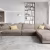 Кварцвиниловая плитка Vinilam клеевая Ceramo Stone Glue Адриатический Серый 91901 950×475×2,5