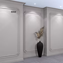 Плинтус под покраску Bello Deco П10 2000×100×20