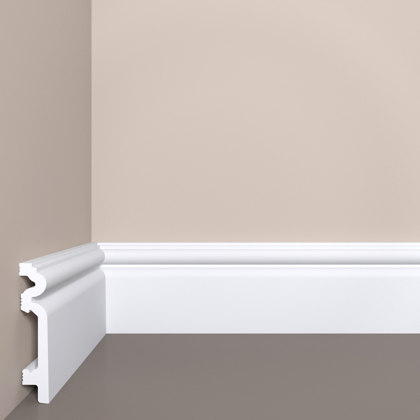 Плинтус под покраску Bello Deco П14 2000×90×19