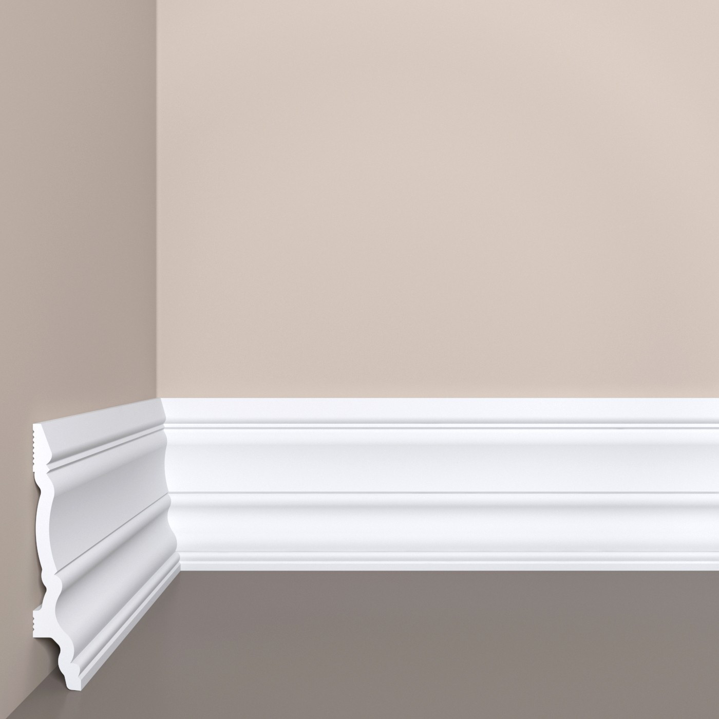 Плинтус под покраску Bello Deco П21 2000×100×17