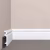 Плинтус под покраску с монтажной планкой Bello Deco П14 2000×90×19