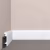 Плинтус под покраску с монтажной планкой Bello Deco П16 2000×80×19