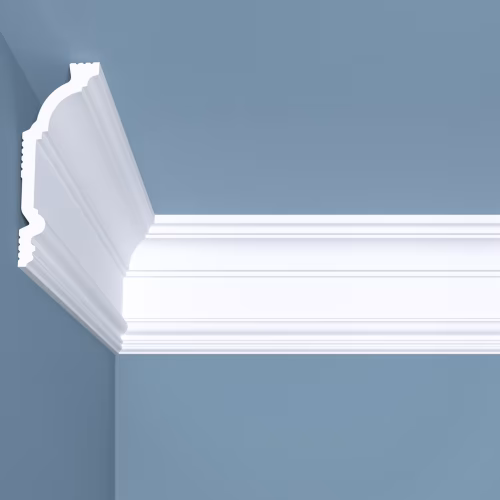 Потолочный плинтус под покраску Bello Deco К3 2000×40×100
