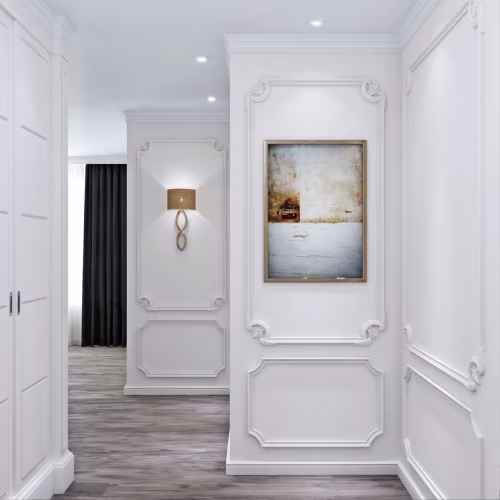 Потолочный плинтус под покраску Bello Deco К3 2000×40×100