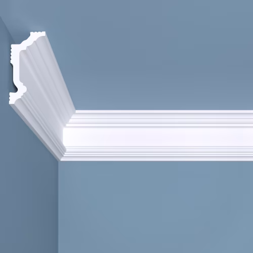 Потолочный плинтус под покраску Bello Deco К5 2000×35×70