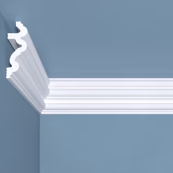 Потолочный плинтус под покраску Bello Deco К6 2000×30×80