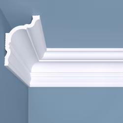 Потолочный плинтус под покраску Bello Deco К10 2000×70×100
