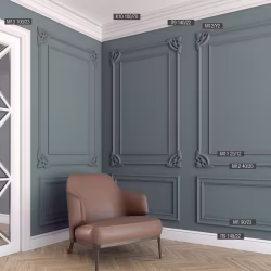 Потолочный плинтус под покраску Bello Deco К10 2000×70×100