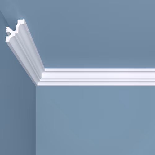 Потолочный плинтус под покраску Bello Deco К11 2000×30×35
